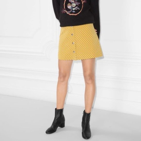 & Other Stories Button Down Skirt - NWT - Picture 2 of 4